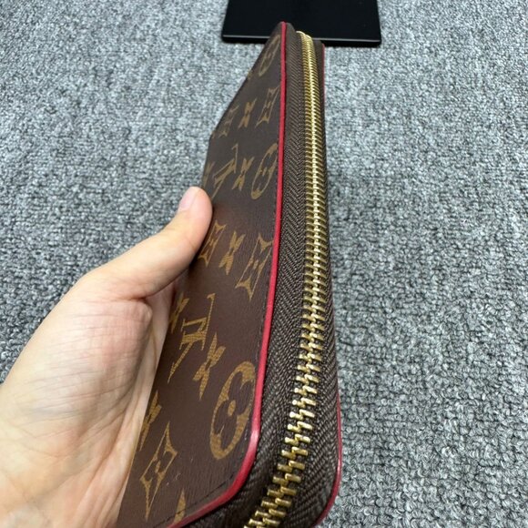 Louis Vuitton Clemence Brown Monogram Canvas Wallet 365-081325 - Picture 5 of 13